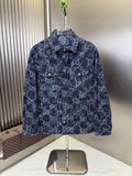2026 Original Jacket Blue Monogram Denim Jacket — hero
