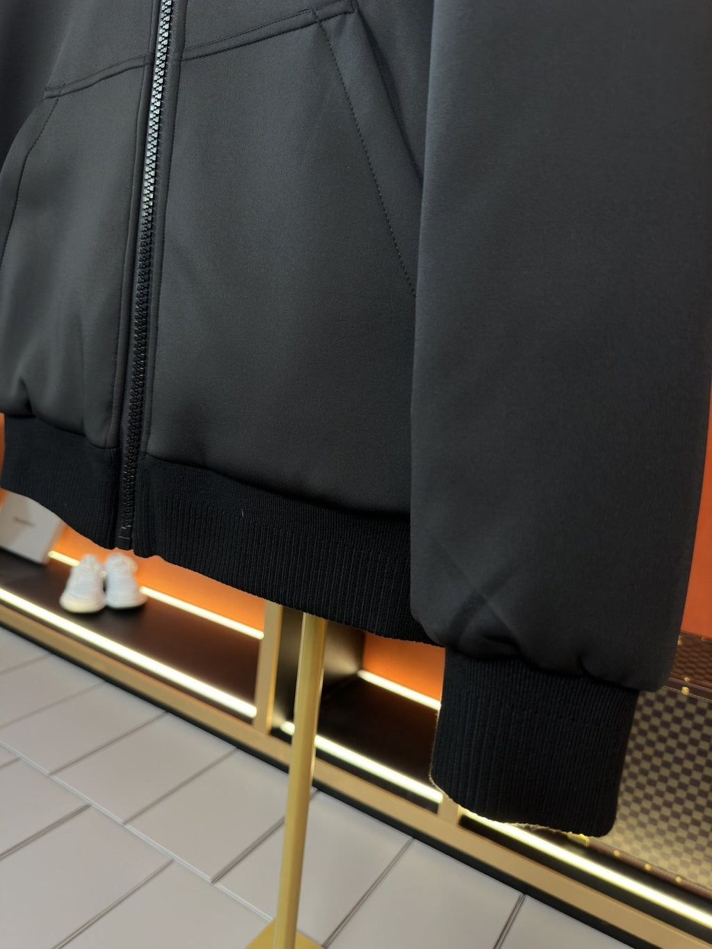 Burberry Reversible Hooded Puffer Jacket — detail