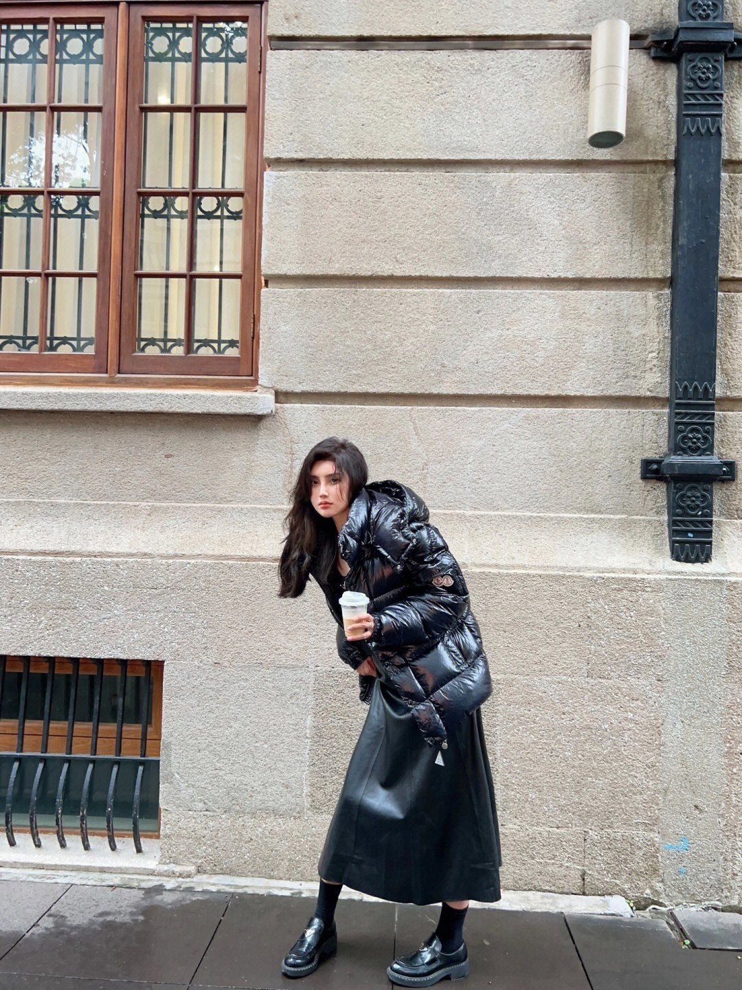 Moncler Maya Hooded Puffer Coat — context