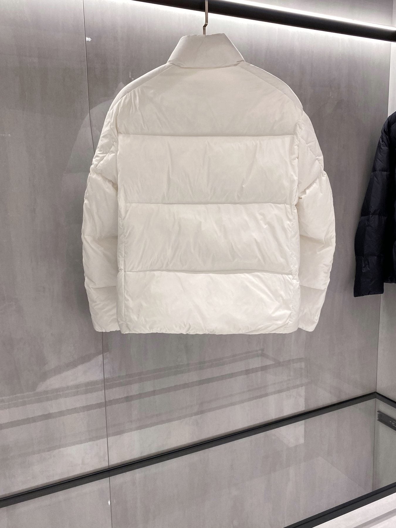 Prada Quilted Stand-Collar Puffer Jacket — back