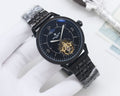 Patek Philippe Black Dial Bracelet Watch — front