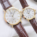 Omega Gold Brown Watch — hero
