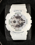 baby-g White Silver Watch — hero