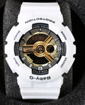 baby-g White Gold Black Dial Watch — hero