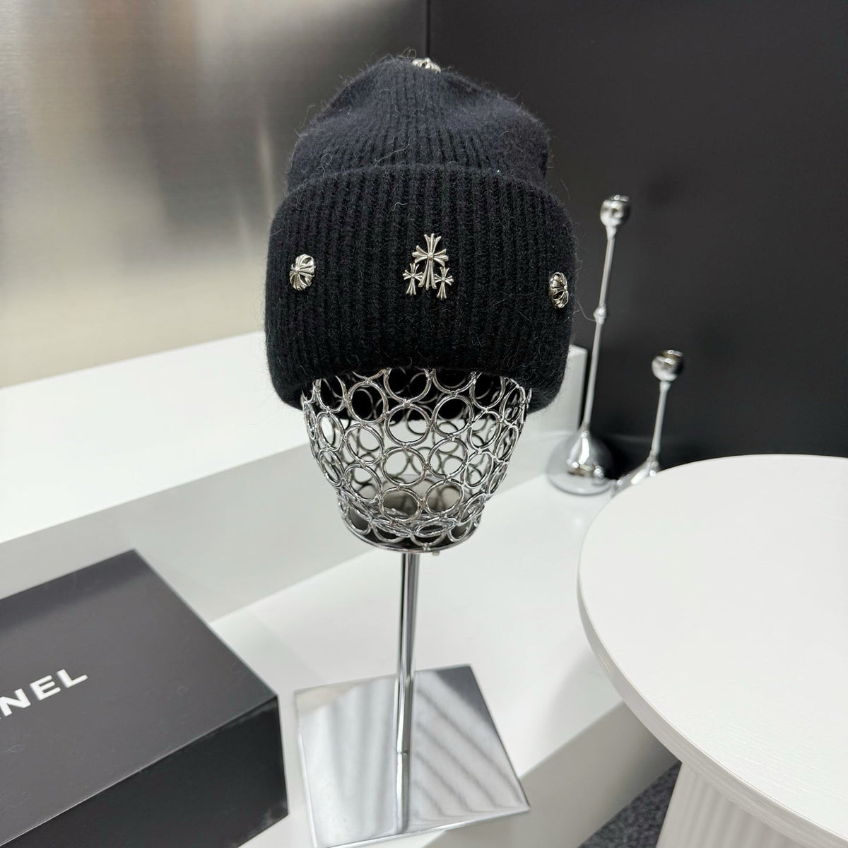 Chrome Hearts Rabbit Fur Premium Beanie