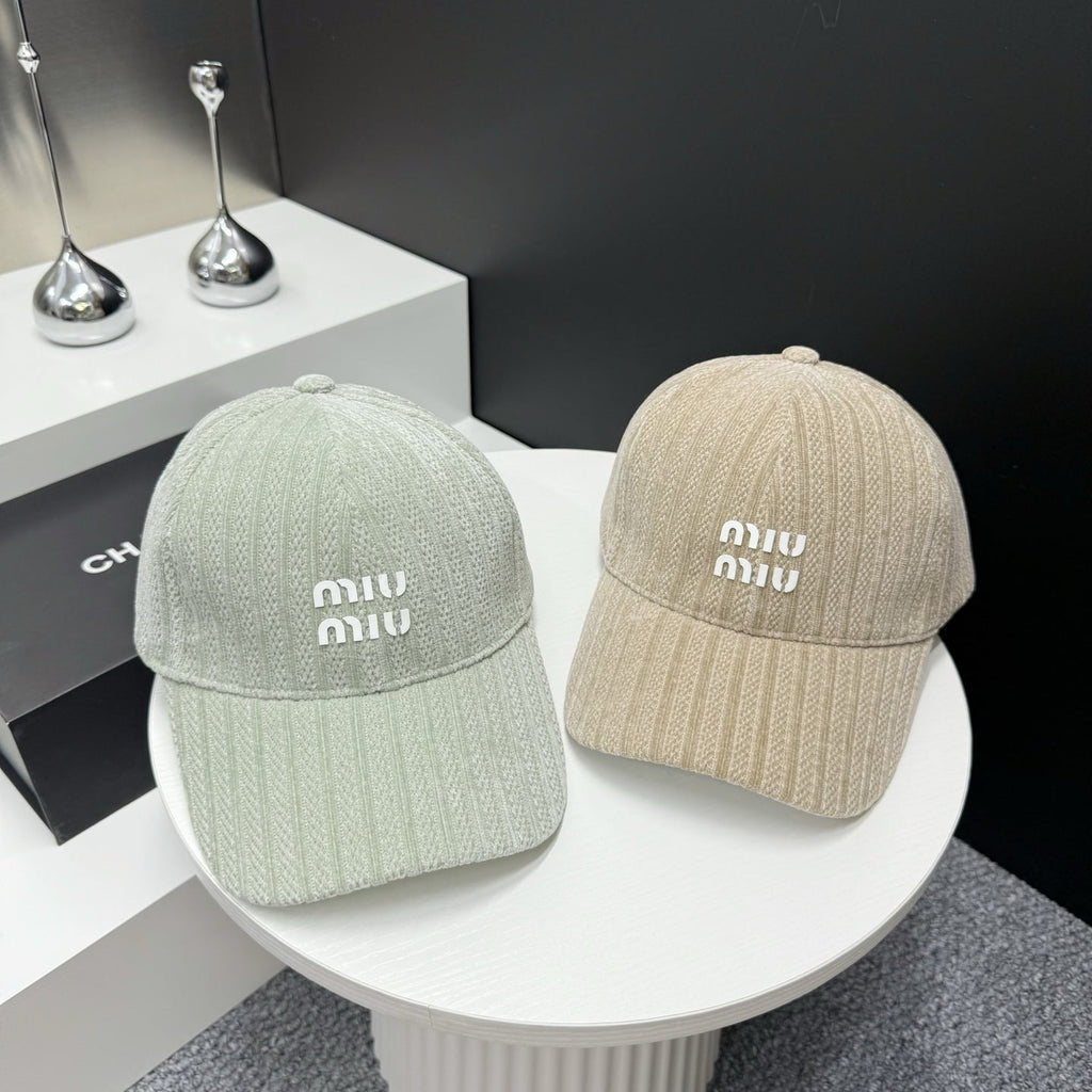 Miu Miu Wool Baseball Cap