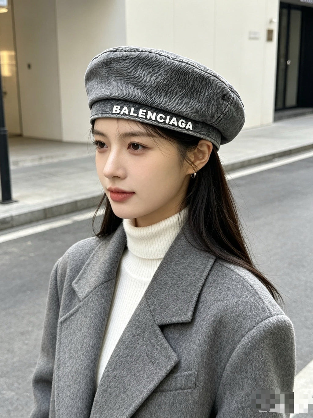 Balenciaga New Denim Beret