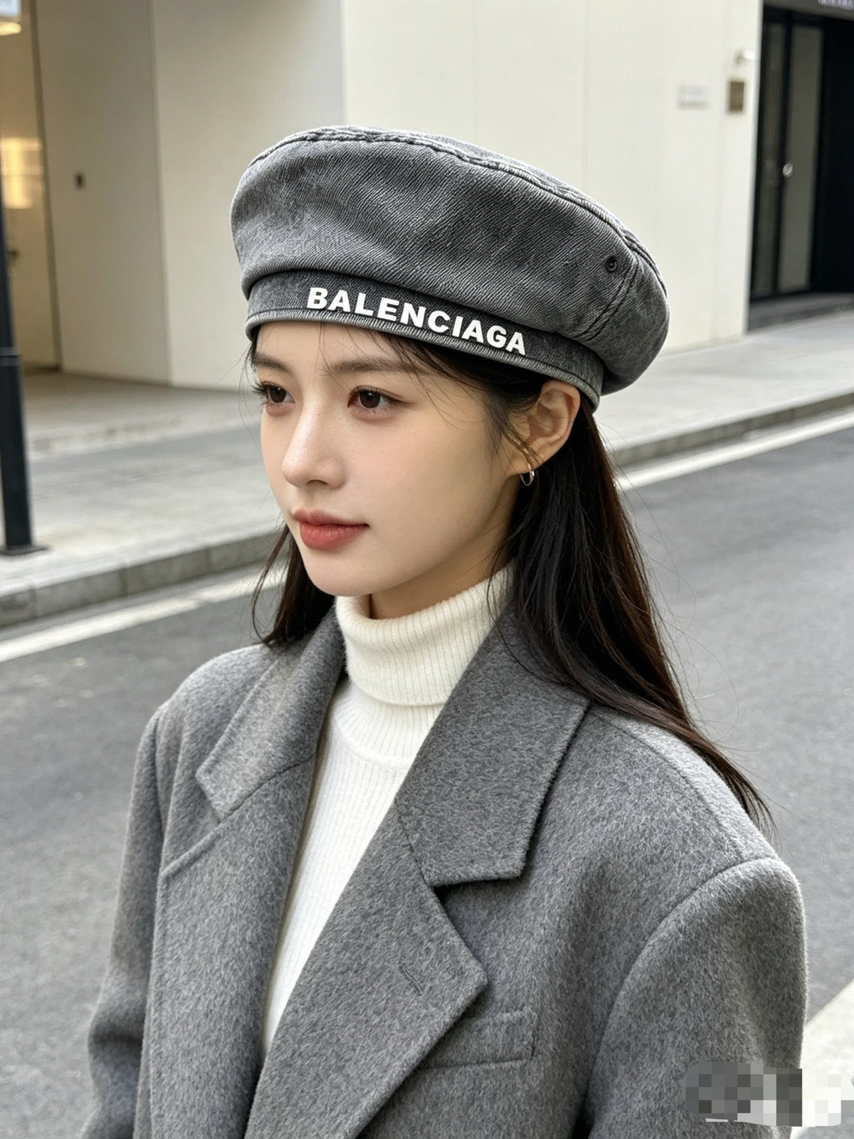 Balenciaga New Denim Beret