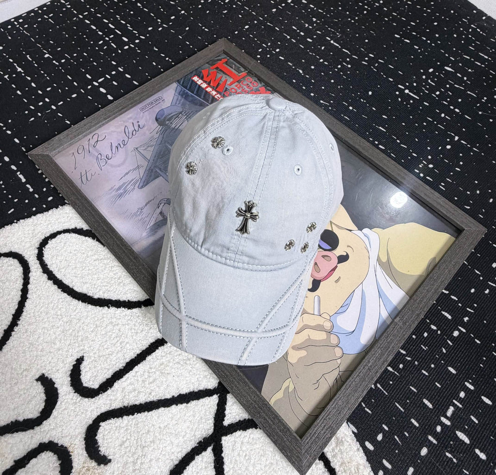 CHROME HEARTS Vintage Cross Baseball Cap